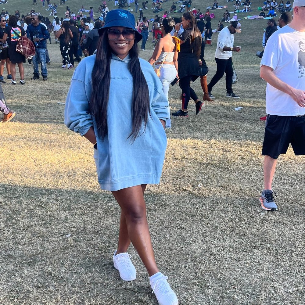 Fun in the sun jean dress